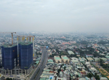 mặt tiền đường thống nhất dĩ an bình dương
