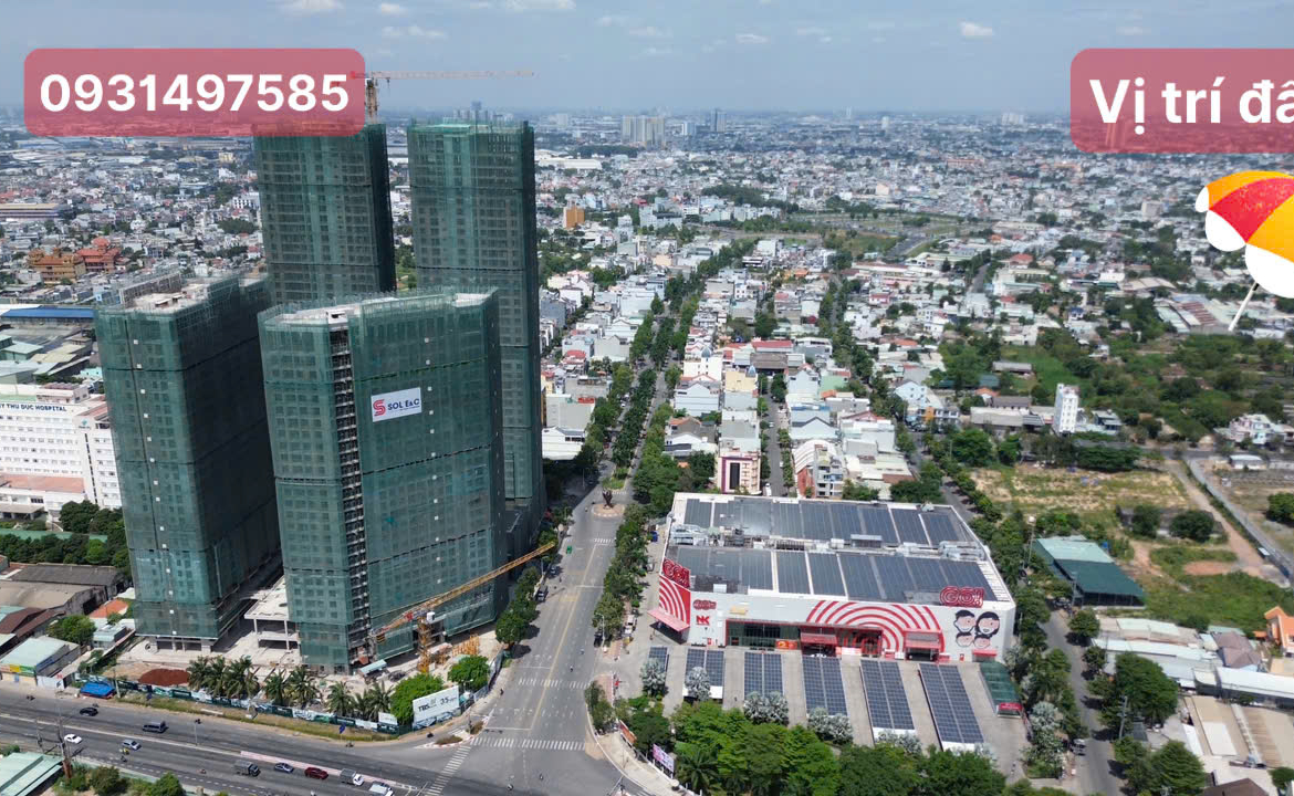 đất giáp Thủ Đức