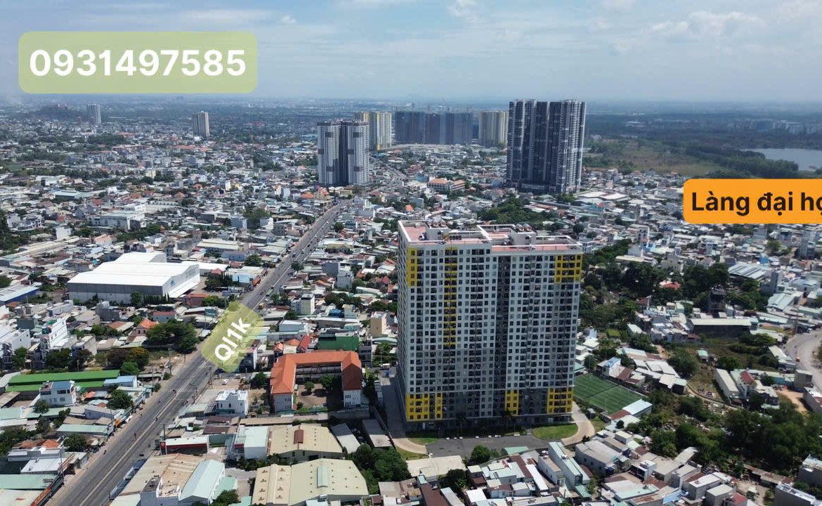 Đất gần làng đại học