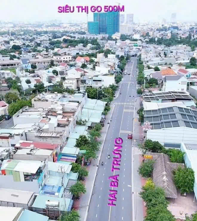 mặt tiền hai bà trưng dĩ an