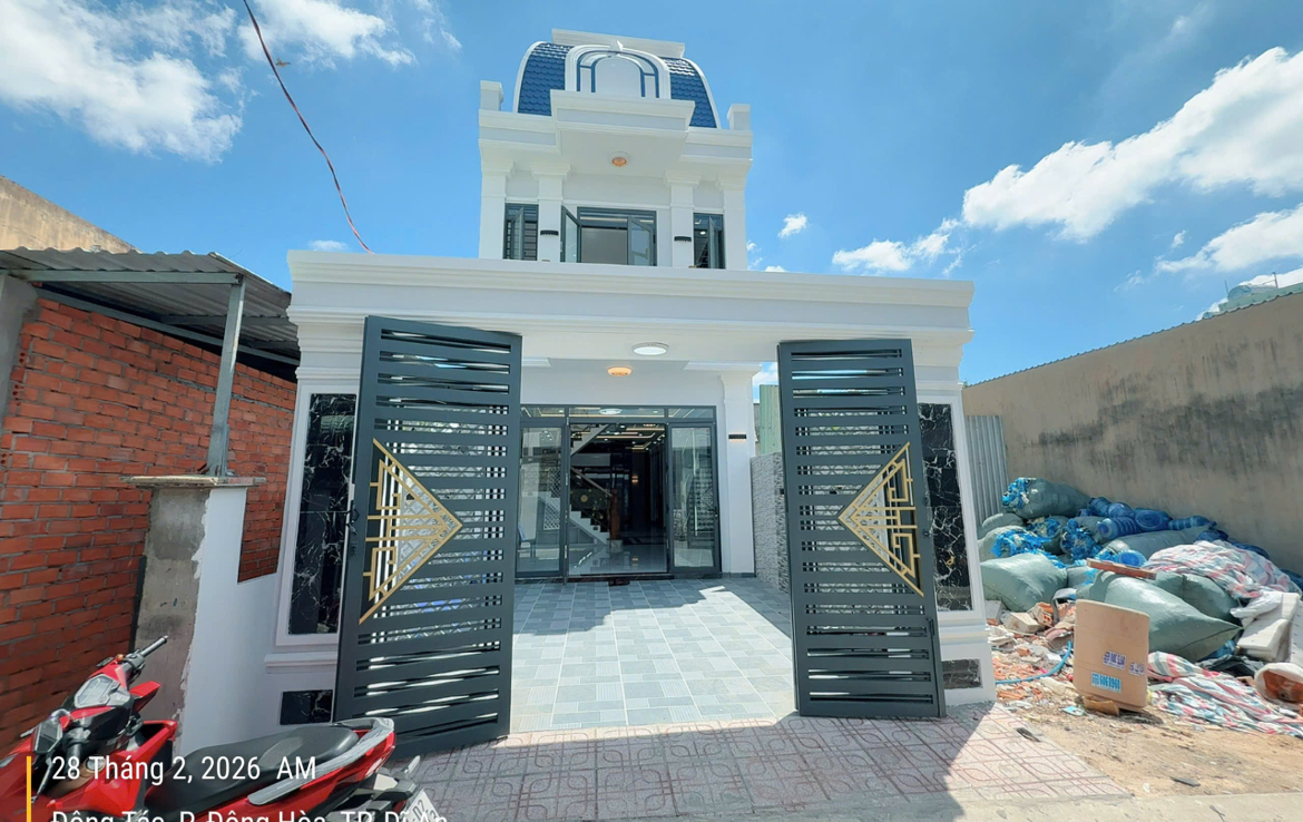 bán nhà đường hai bà trưng đông hòa dĩ an