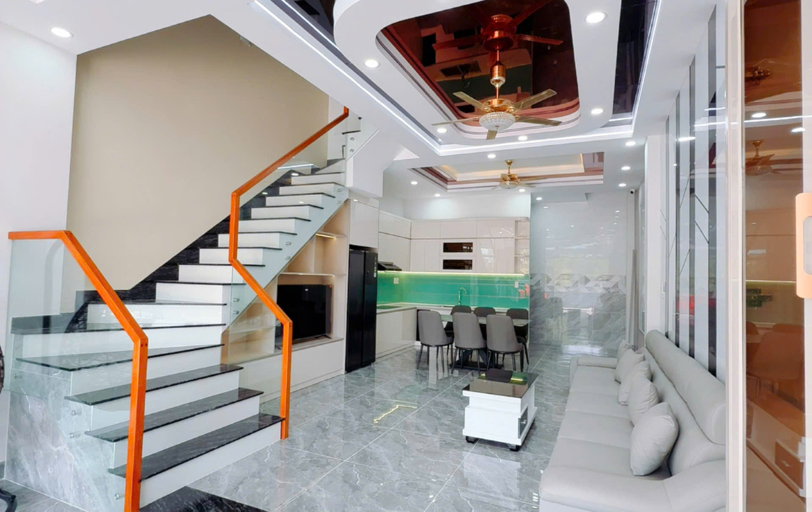 nhà tái định cư Đông Hòa C