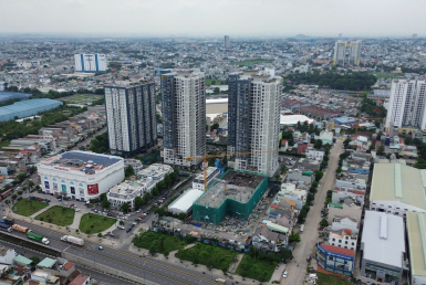 đất mặt tiền lớn dĩ an